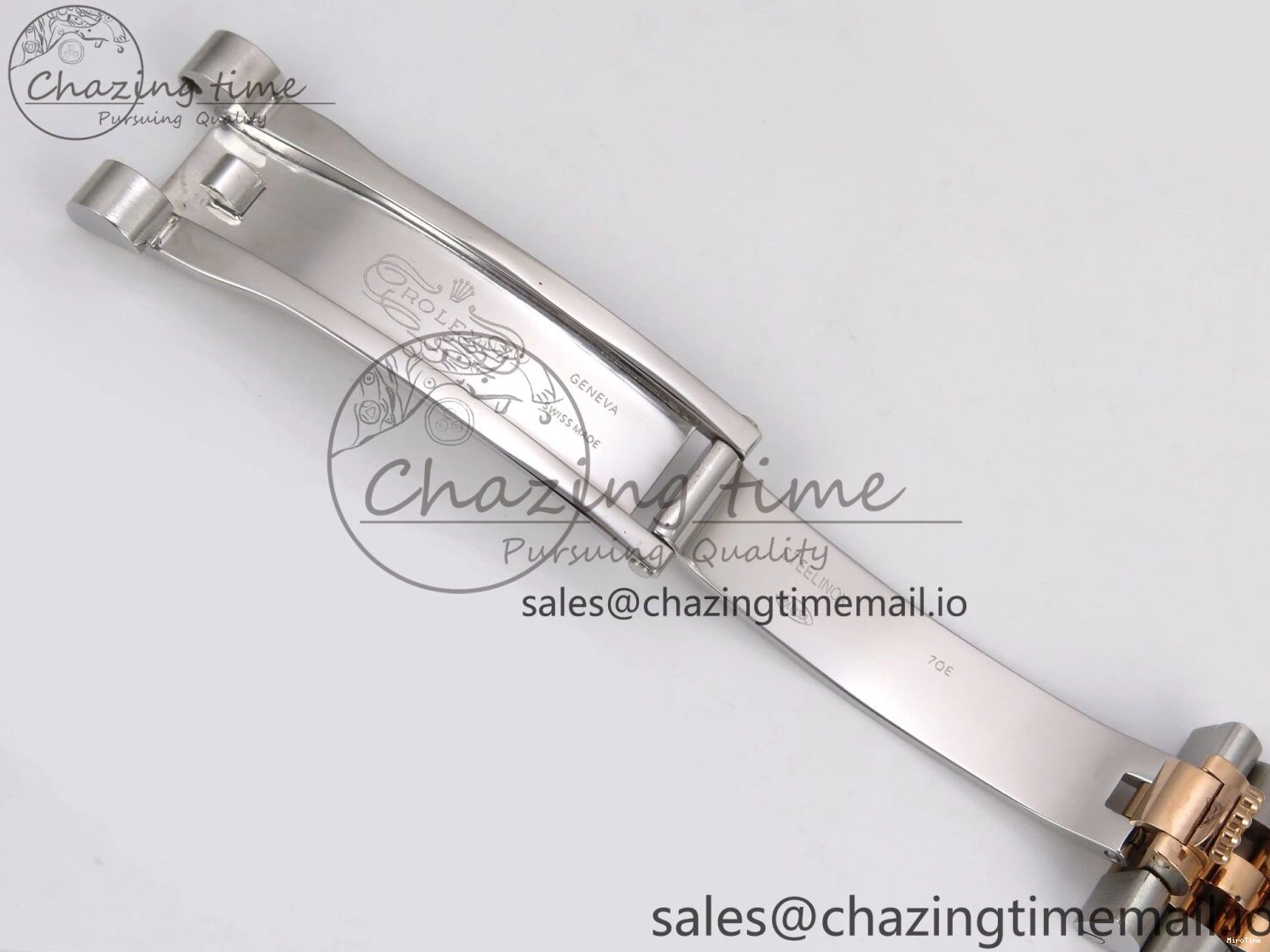 MiroTime 0401 Popular DateJust 31 278271 SS RG GMF 1:1 Best Edition 904L Steel Gray Roman Diamonds Dial on Jubilee Bracelet A 1165